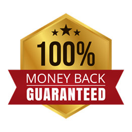 100% Money Back Guaranteed